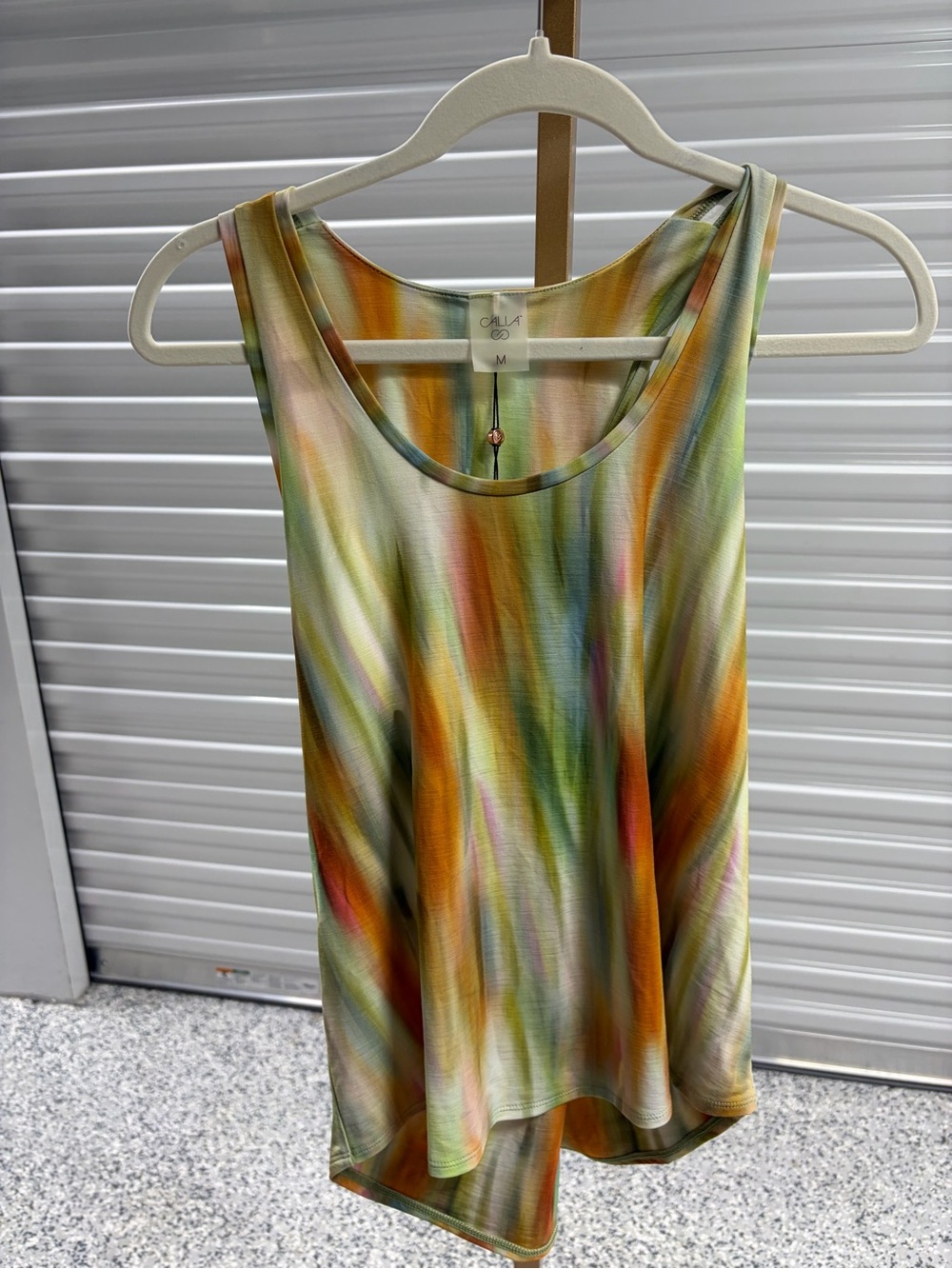 Calia Multicolor Women's Sleeveless Tank Top Medium NWT